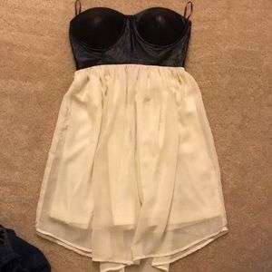 Leather Corset Dress